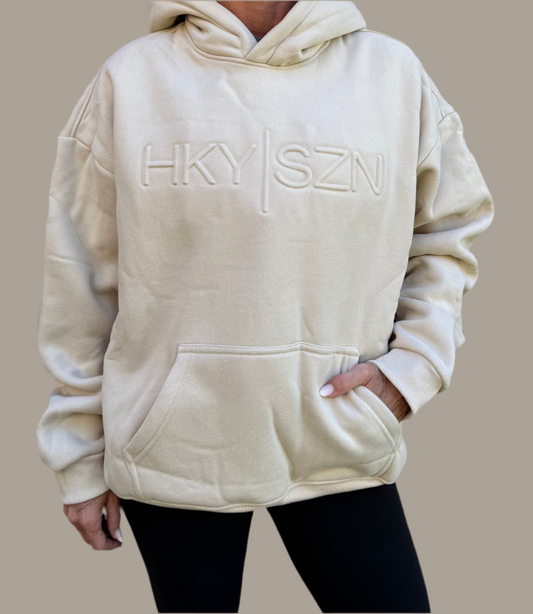 HKY SZN EMBOSSED HOODIE