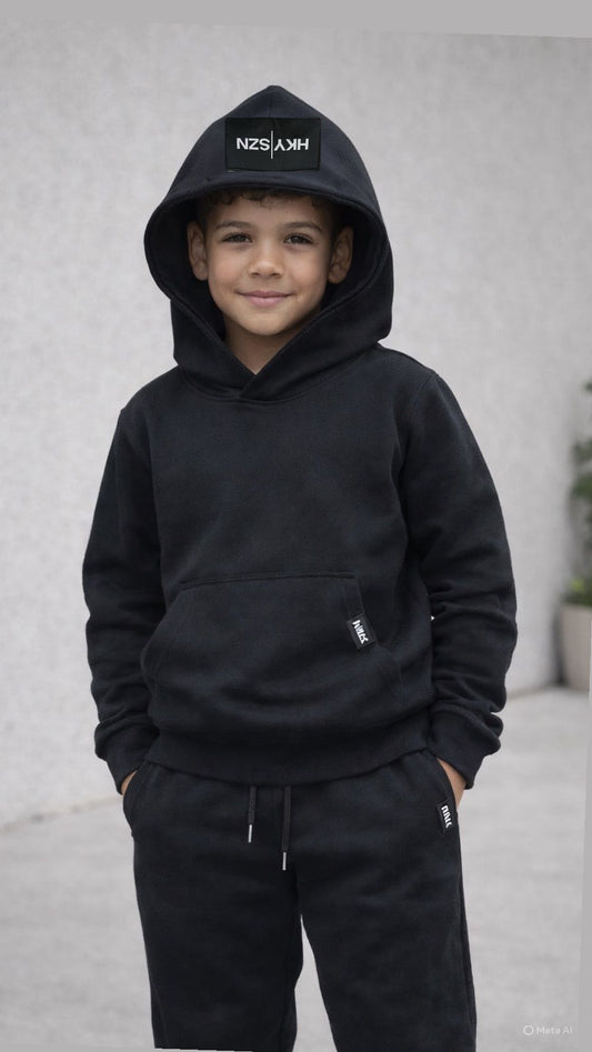 BLACK KIDS HKY SZN PATCH TRACKSUIT